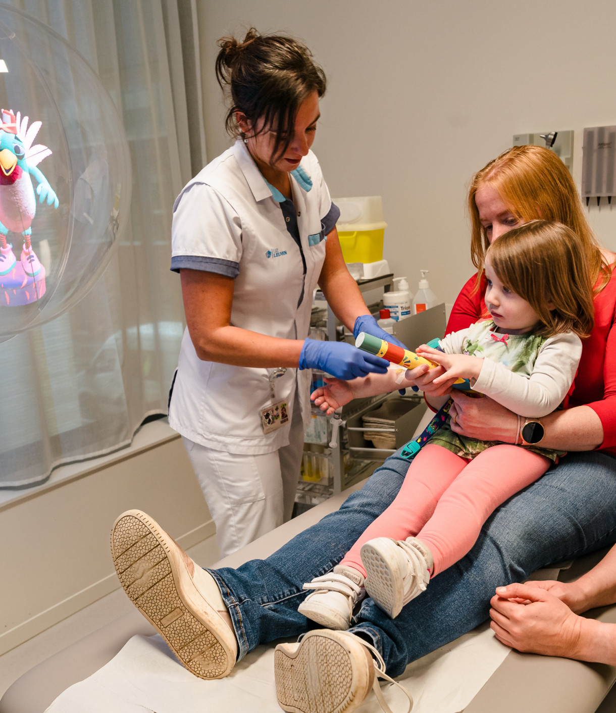 Help! My child is afraid of the hospital…